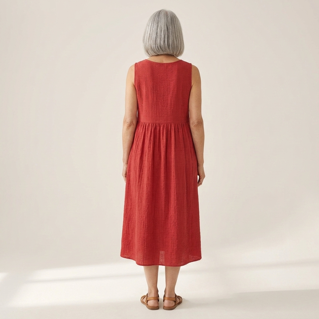 Martina - Mouwloze midi-jurk - afbeelding 4