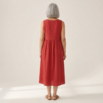 Martina - Mouwloze midi-jurk - afbeelding 4