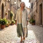Nina - Mouwloze midi-jurk - afbeelding 5