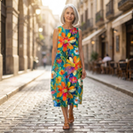 Sandra - Mouwloze midi-jurk - afbeelding 5