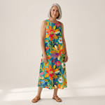 Sandra - Mouwloze midi-jurk - afbeelding 2