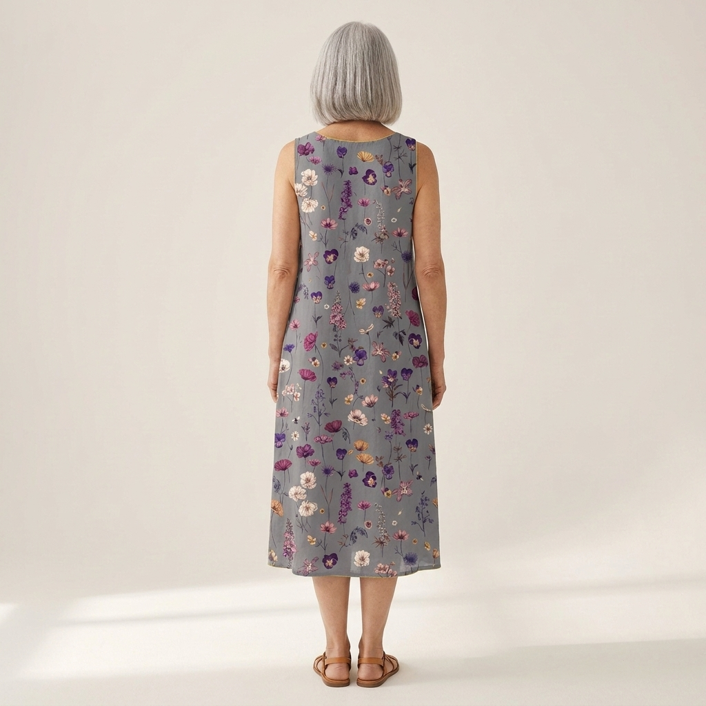 Sera - Mouwloze midi-jurk - afbeelding 4