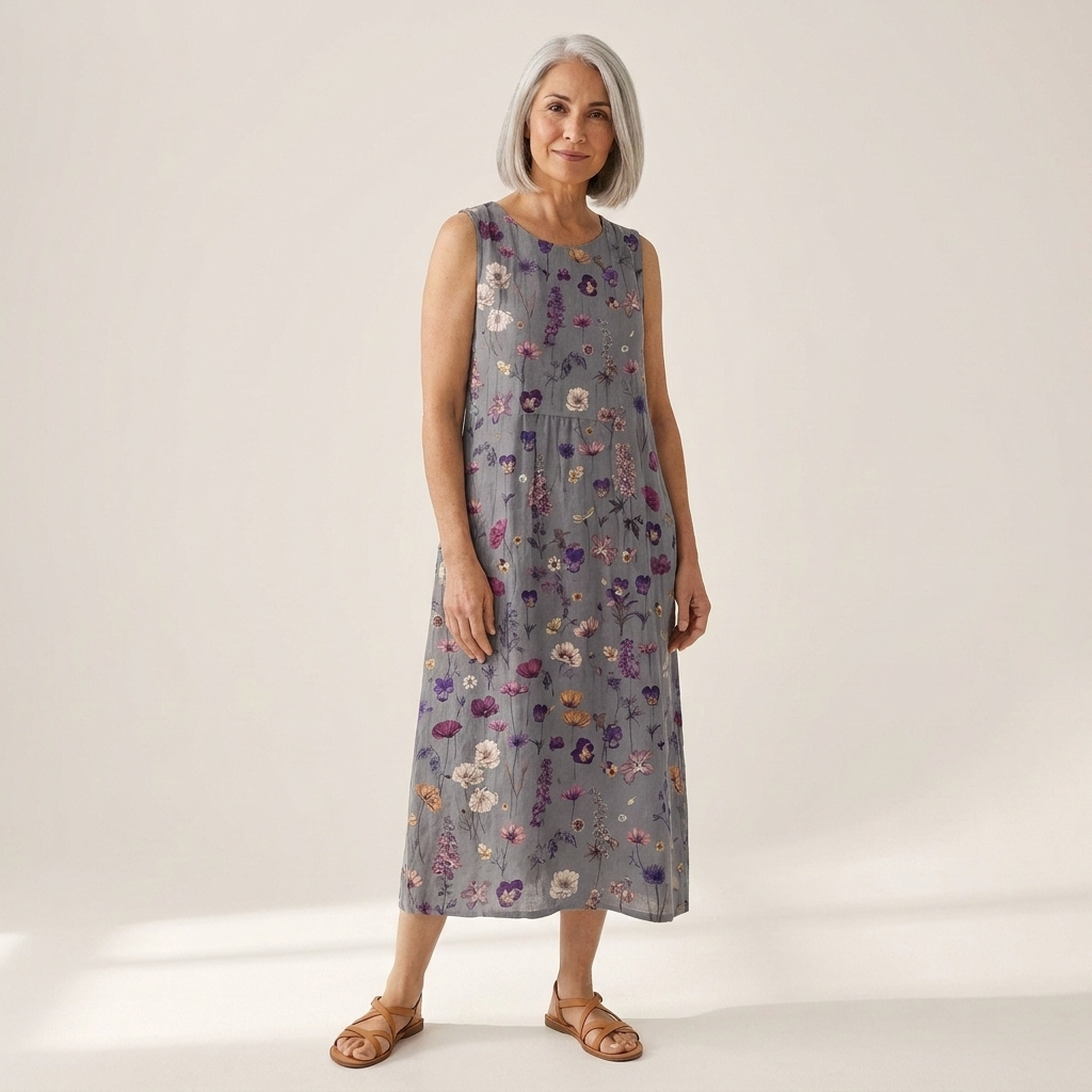 Sera - Mouwloze midi-jurk - afbeelding 2