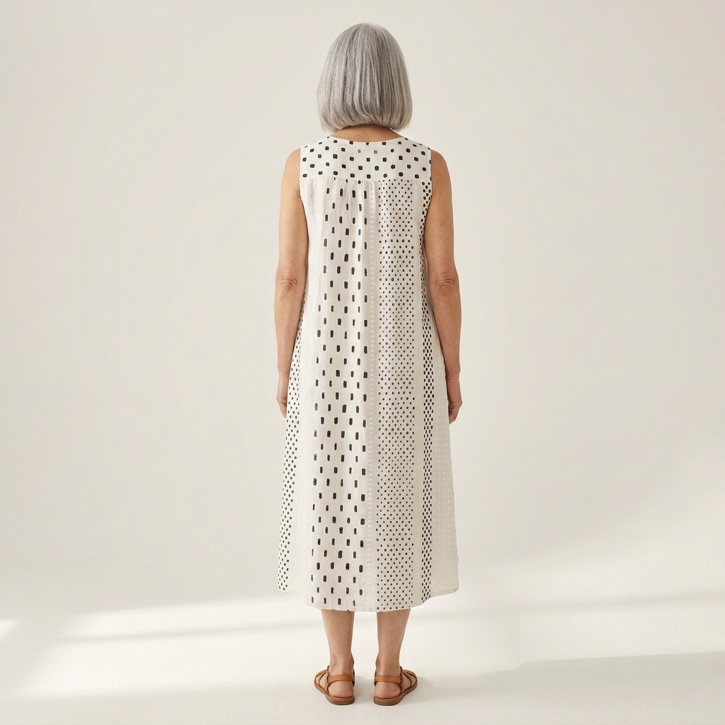 Thea - Mouwloze midi-jurk - afbeelding 4