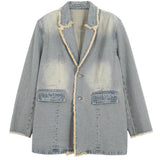 Annemieke - Oversized blazer met onafgewerkte randen - afbeelding 3