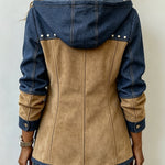 Nadja - Jasje met capuchon en patchwork - afbeelding 2
