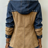 Nadja - Jasje met capuchon en patchwork - afbeelding 2