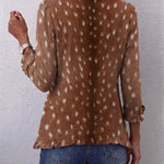Reinske - Boho jasje met ruches en dierenprint - afbeelding 2