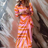 Olivia | Wikkeljurk met print
