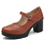 Suze - Elegante leren pumps