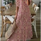 Vera | Elegante bohojurk met bloemenprint