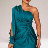 Britt | Elegante asymmetrische jurk