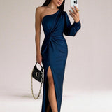 Britt | Elegante asymmetrische jurk