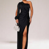 Britt | Elegante asymmetrische jurk